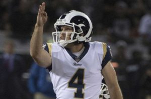 kicker Greg Zuerlein